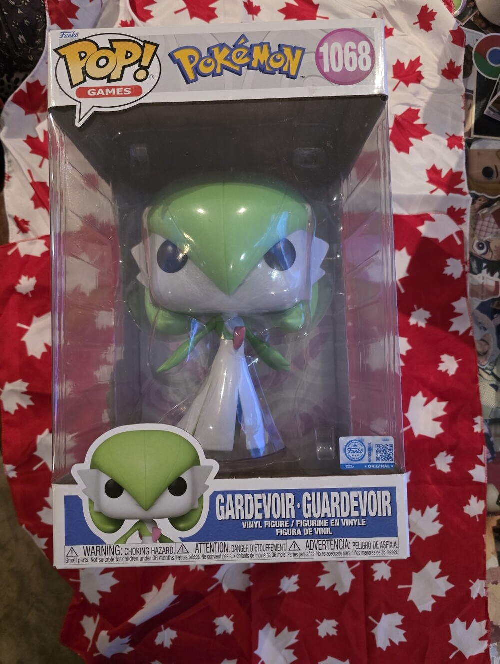 Funko Pop! 10 Inch Pokémon Gardevoir Vinyl Figure - Green & White